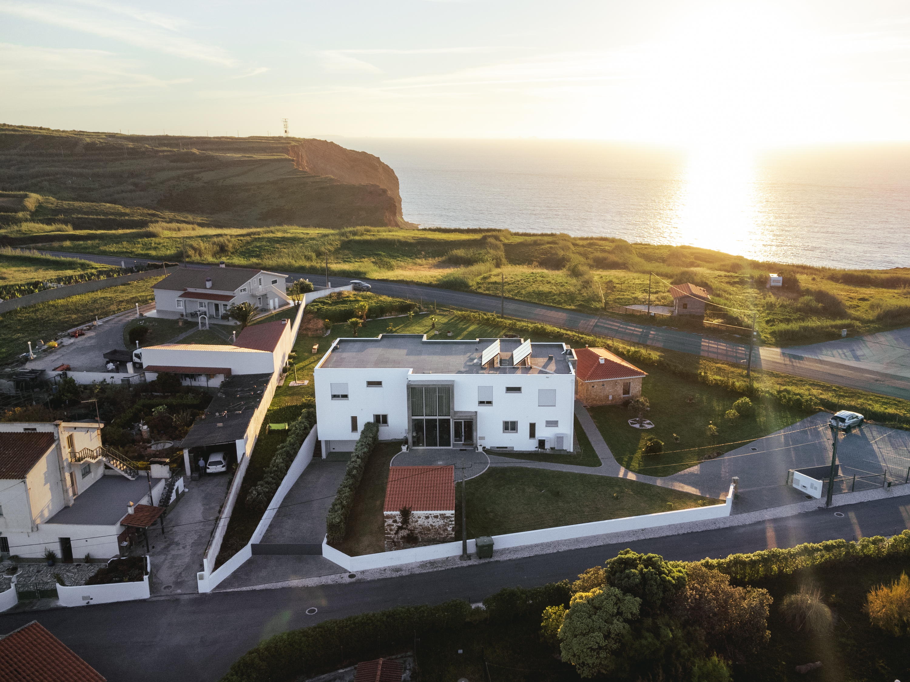 Aerial view of Silverside Holidays
